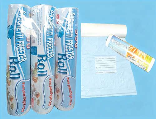 HDPE FREEZER BAGS ON ROLL