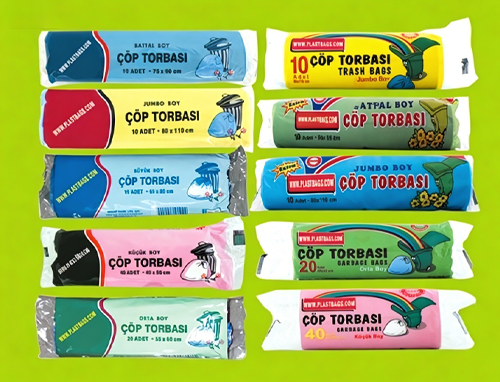 Star sealed garbage bags