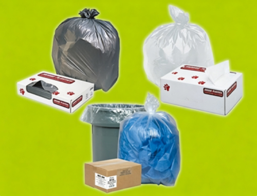 Star seal trash can liners
